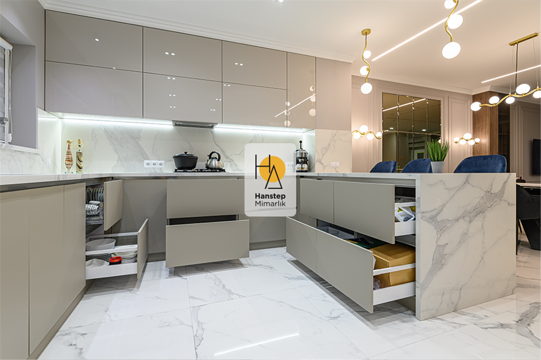 Bağdat Caddesi´nde Modern Mutfak Yenileme 3